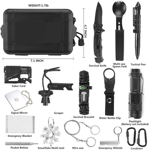 Scorched™ 15 in 1 Survival Kit